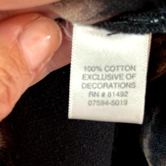 CJ BANKS Velvet Jacket Women's 1X Velvet Tie Dye Embroidery Boho Hippie Artsy - Picture 6 of 9